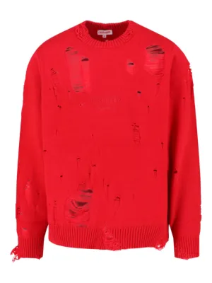 Crew-neck Intarsia-knit Jumper