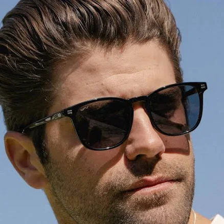 WMP Men's Nick Polarized Square Sunglasses