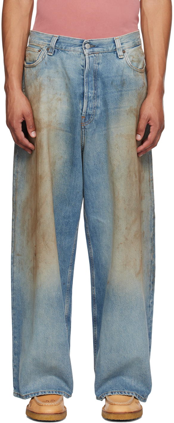 Oversized Mid-rise Jeans