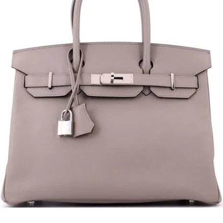 Hermes Birkin Handbag in Epsom with Palladium Hardware