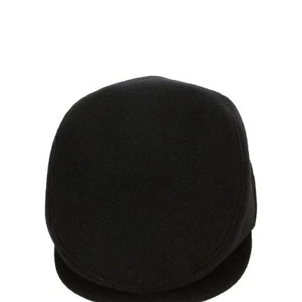 VARZAR Stud Logo Retro Wool Beret