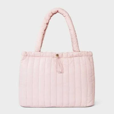 Universal Thread Quilted Drawstring Tote Handbag