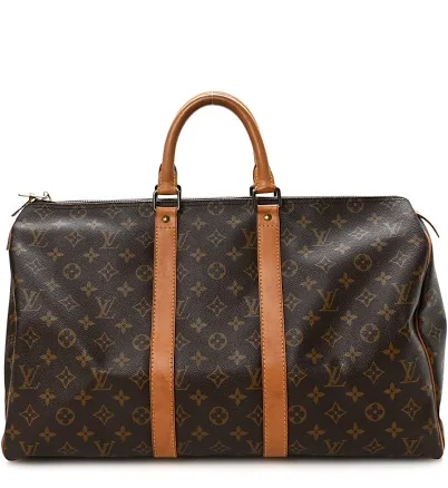 Louis Vuitton Women's Monogram Canvas Keepall