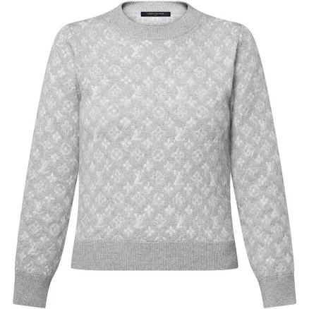 Louis Vuitton Monogram Brushed Knit Sweater