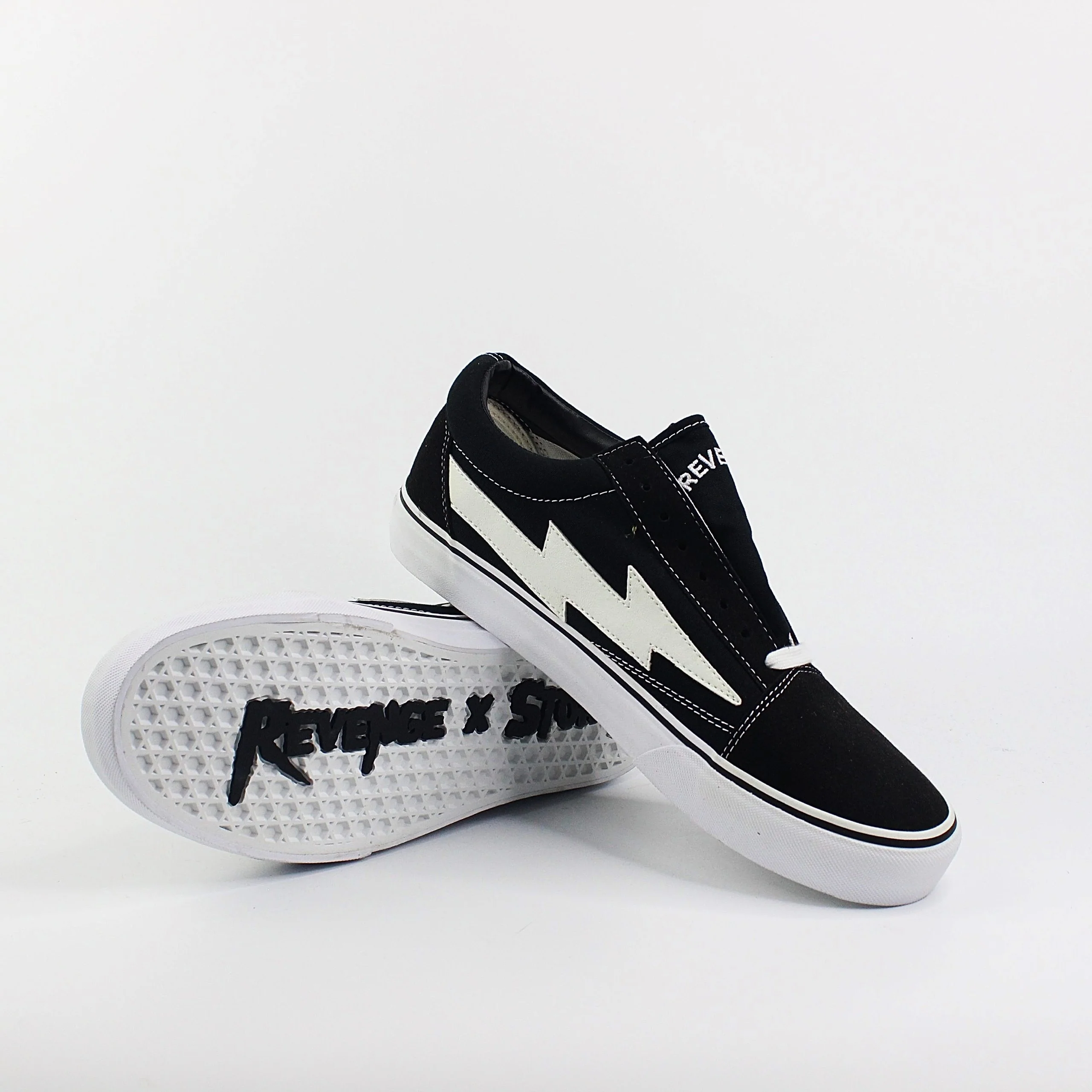 Classic Black Canvas x Suede