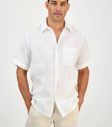 Club Room Men's Linen Shirt