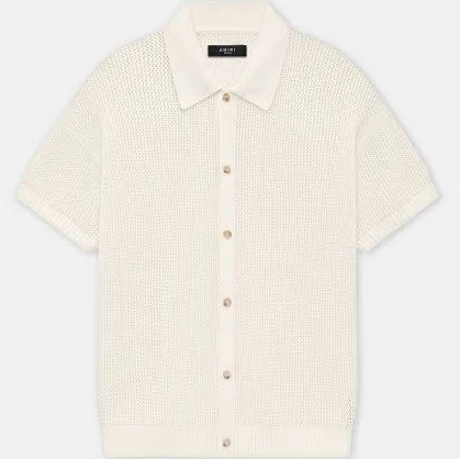 AMIRI Open Stitch Button-Up Shirt