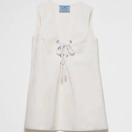 Prada Women's Old Satin Mini-Dress