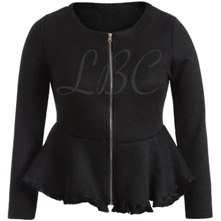 Tweed Peplum Jacket