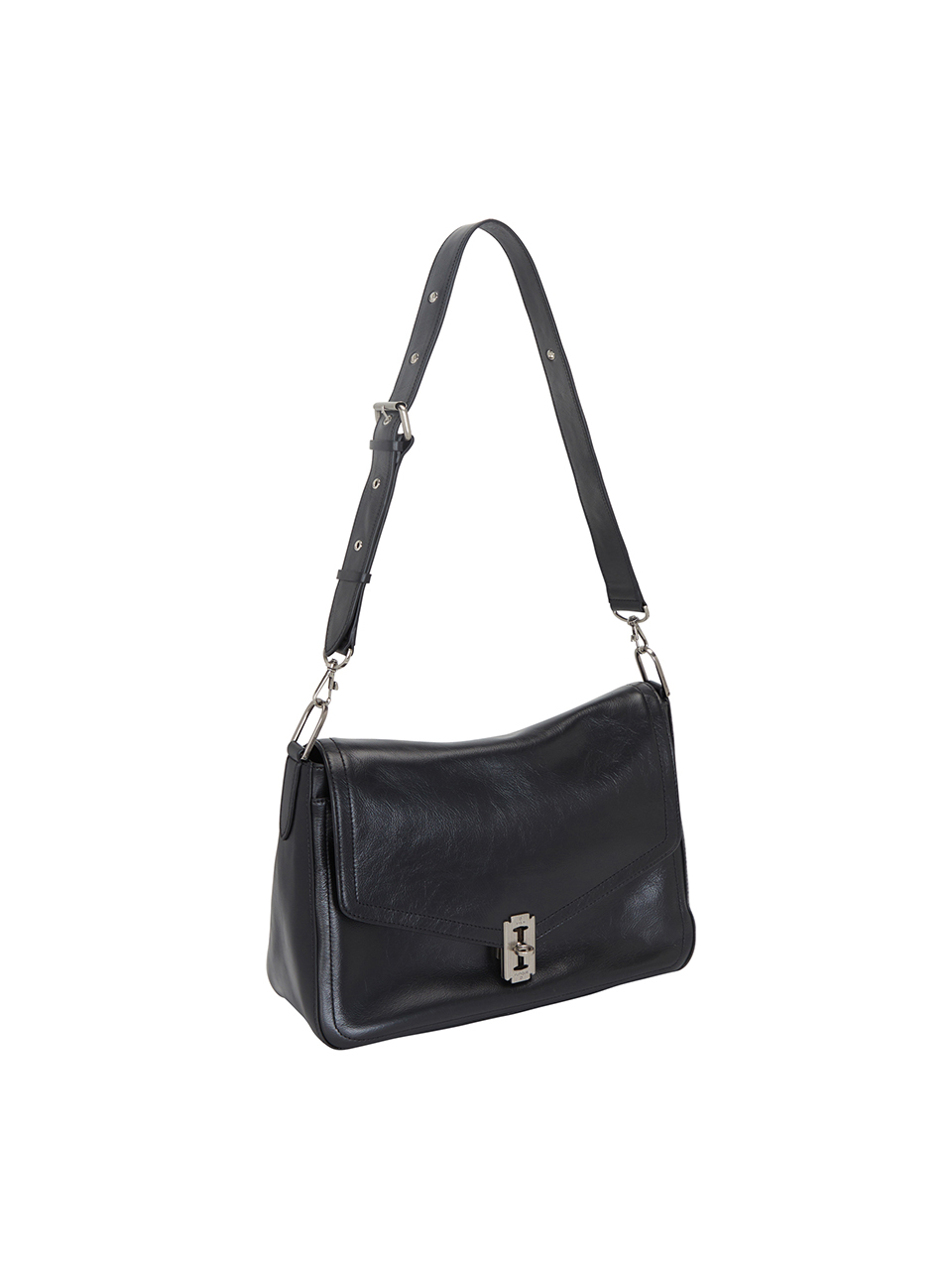 Occam Doux Square Large Shoulder Bag_Black