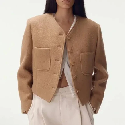 Maison Marais Washed Wool Single Jacket