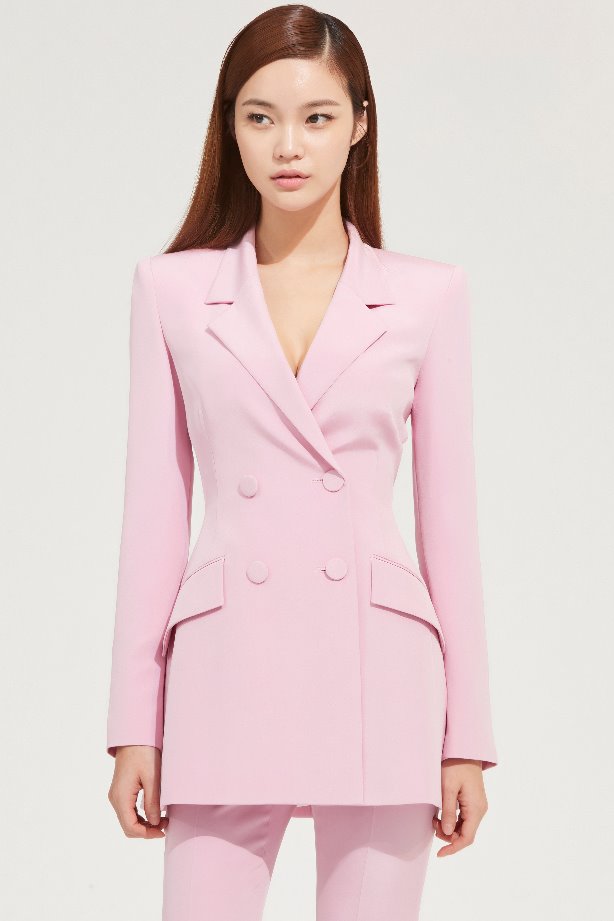 Silk Double Long Jacket