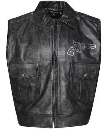 Earthling Men's VIP Rage Leather Vest