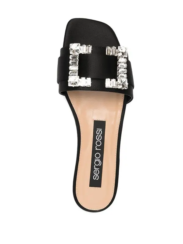 Buckled Open-toe Sandals