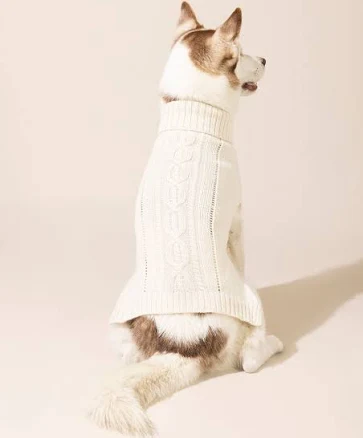 Baby Alpaca Cable Knit Sweater