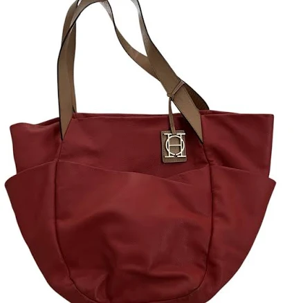 Joy Gryson Bags | Joy Gryson Large Peach Tote Bag | Color: Orange/Pink | Size: Os | Veronique65's Closet