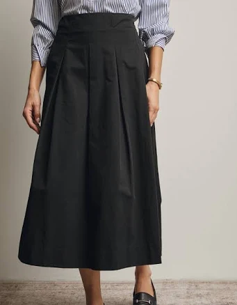 Maria Pleated Midi Skirt