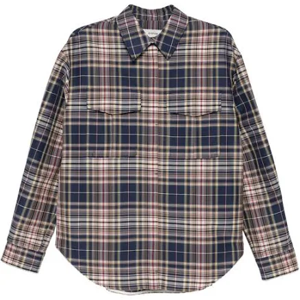 System Checked Pocket Shirt Women