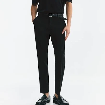 H&M Men's Slim-Fit Tailored Pants