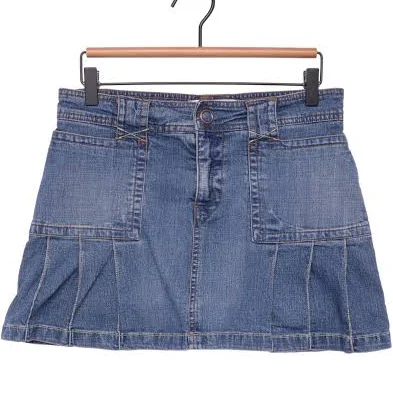 Vintage Y2K Pleated Mini Skort - The Vintage Twin