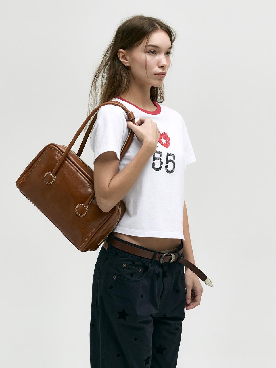 [MARGESHERWOOD] SOFT BOSTON SHOULDER BAG [4COLORS]