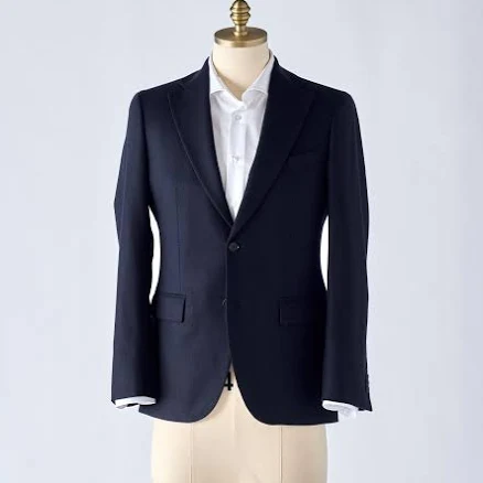 No. 2 Navy Tweed Jacket