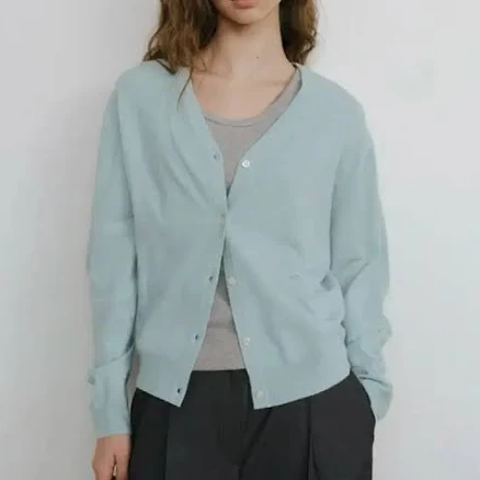 Urago Washable V-Neck Knit Sweater Cardigan
