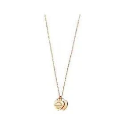 Tiffany Double Heart Tag Pendant in Yellow Gold