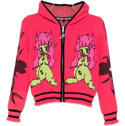 Chopova Lowena My Name Is Tiny cardigan Women Pink