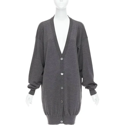 Maison Margiela Women's Wool Button-Front Cardigan