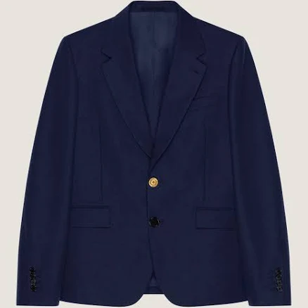 Givenchy Men's Single-Breasted Wool and Mohair Blazer