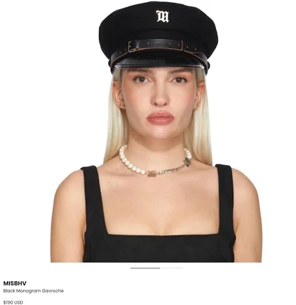 Monogram Gavroche Cap