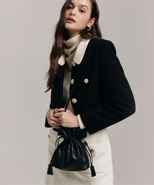 Lucky Pleats Crossbag Rich Black