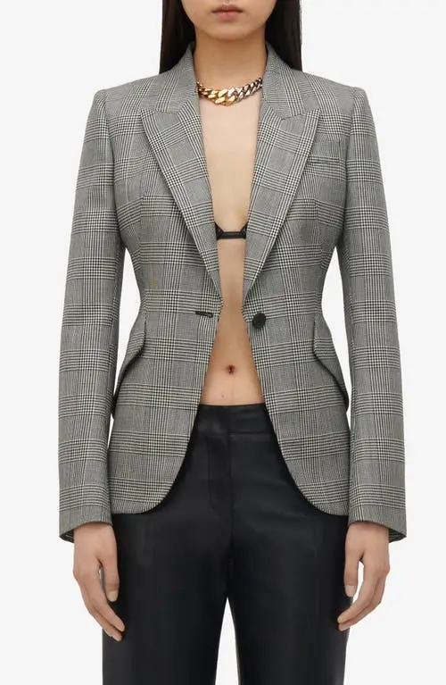 Tailored Prince Of Wales Blazer