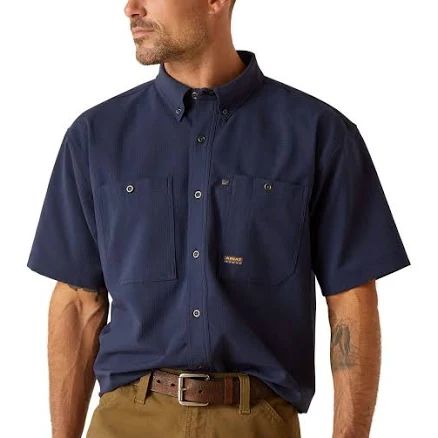 Ariat Men's Rebar Made Tough 360 AirFlow Work Shirt