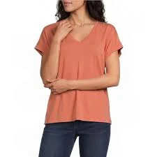 Tommy Bahama Kauai Solid Stretch Jersey V-Neck Short Sleeves Relaxed Fit T-Shirt