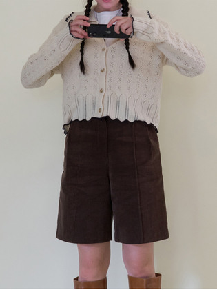 Flower Tissue Cardigan