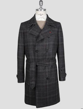 Isaia Wool Cashmere Overcoat