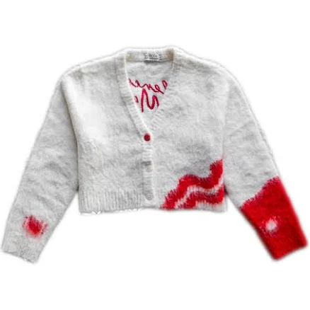Mohair Cropped Cardigan