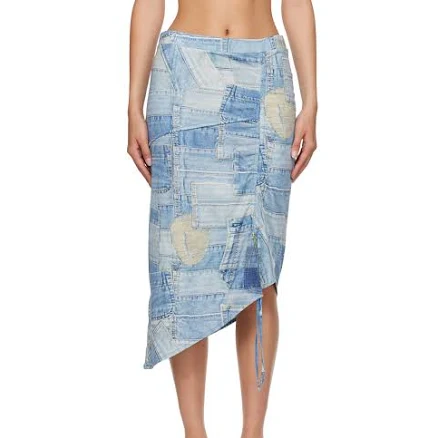 Andersson Bell Anja Patch Print Skirt