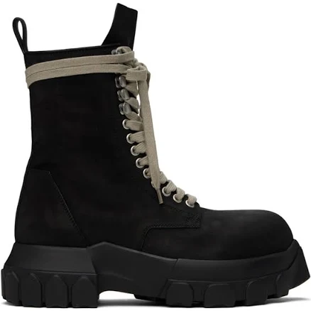 Rick Owens Porterville Army Tractor Boots