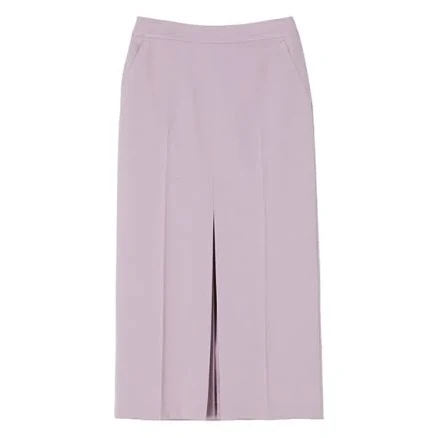 LAP Pleated Stretch H-Line Skirt