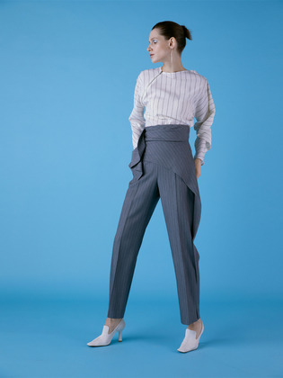 Stripe Layerd Pants