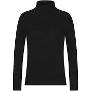 Tonal Fine Cashmere Logo Turtleneck Female