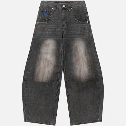Aelfric Eden Women's Wrinkle Loose Barrel Jeans