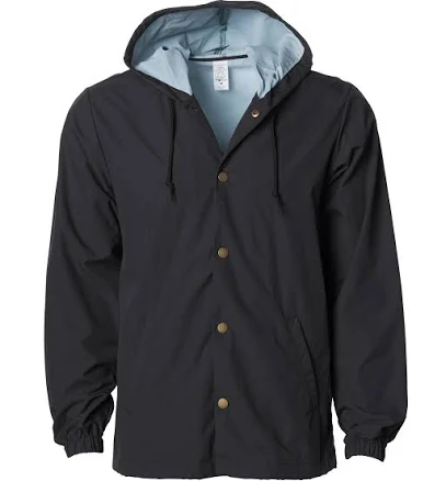 EXP95NB Men's Independent Trading Co Water-Resistant Hooded WindbreakerEXP95NB Men's Independent Trading Co Water-Resistant Hooded Windbreaker