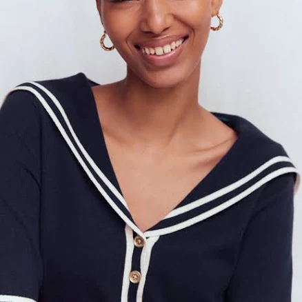Boden Women's Sailor Collar Sweater