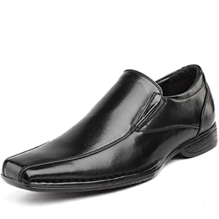 BRUNO MARC Men's Square Toe Loafers