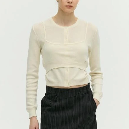 E.B.M. Edition by Michaa Bustier Cardigan