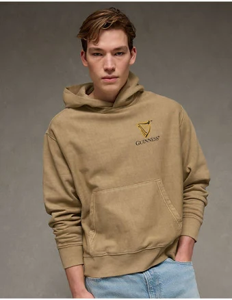 AE Graphic Fleece Hoodie Men's